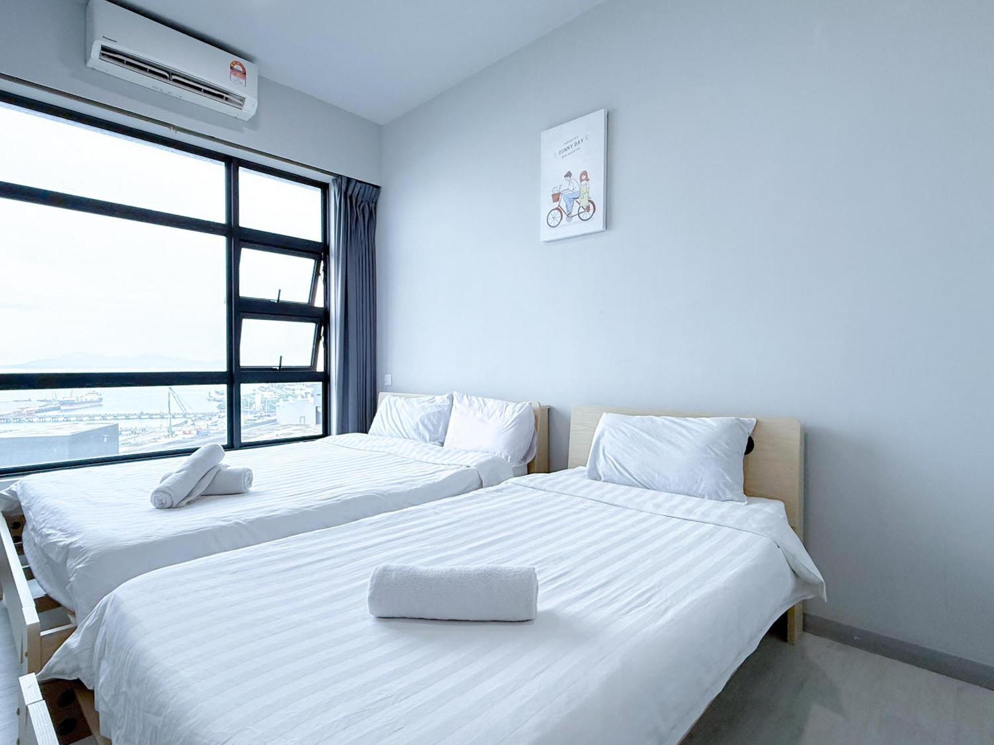 Apartamento Sunset View Jesselton Quay Near Jesselton Point Near Suria Sabah Near Gaya Street Kota Kinabalu Exterior foto